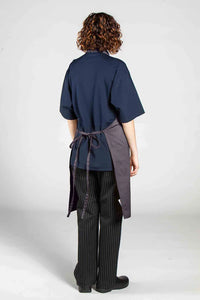 Slate Bib Apron (3 Patch Pockets)