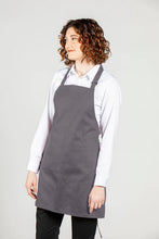 Slate Bib Adjustable Apron (No Pockets)