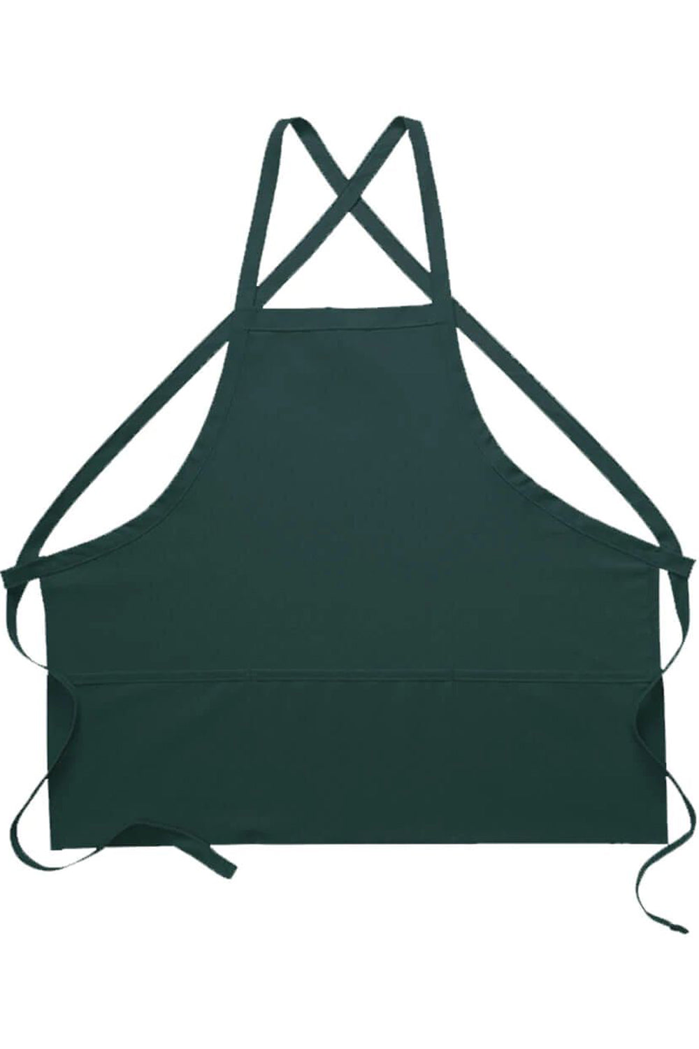 Deluxe Criss Cross Bib Apron (3 Pockets)