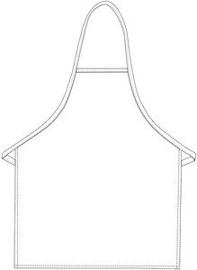 Deluxe Bib Apron (No Pocket)