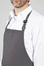 Slate Bib Adjustable Apron (3 Pockets)