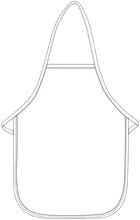 Black Kid's Bib Apron (No Pockets)