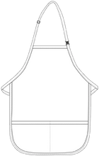 Khaki Breakaway Neck Kids Bib Adjustable Apron (2 Pockets)
