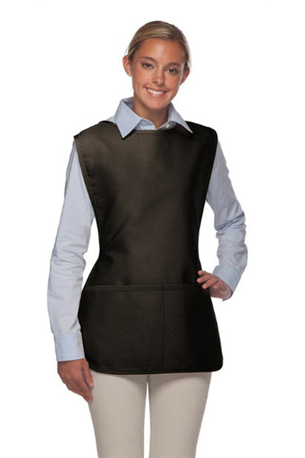 Cardi / DayStar Small Black Deluxe Cobbler Apron (2 Pockets)