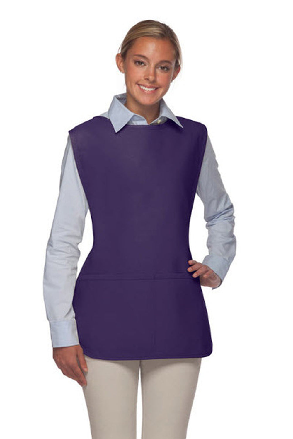 Cardi / DayStar Regular Purple Deluxe Cobbler Apron (2 Pockets)