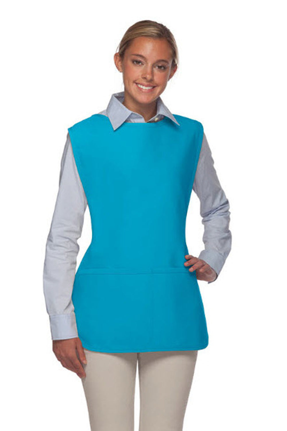 Cardi / DayStar Regular Turquoise Deluxe Cobbler Apron (2 Pockets)