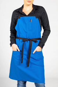 UT Black Collection Blue Aura Bib Apron