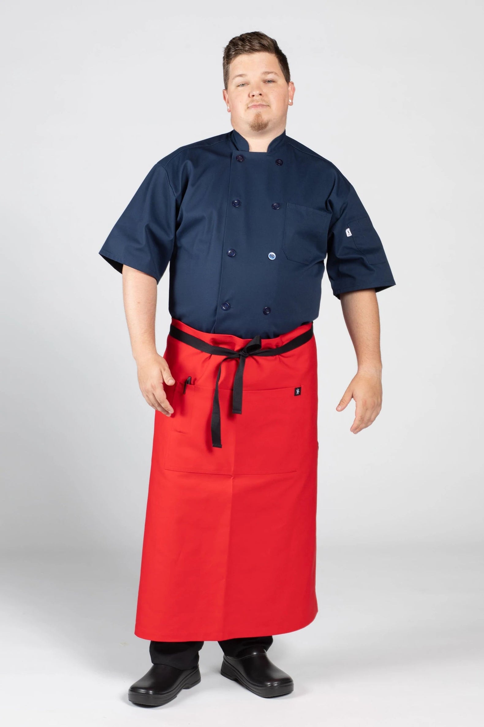 UT Black Collection Red Canvas Muse Bistro Apron