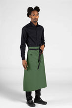 UT Black Collection Sea Green Canvas Muse Bistro Apron