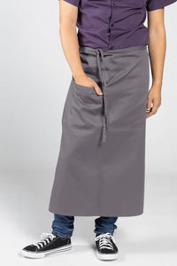 Slate Full Bistro Apron (1 Pocket)