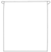 White Bistro Apron (No Pockets)
