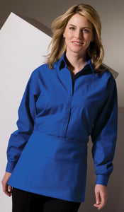 Edwards Ladies' Café Broadcloth Shirt - Royal Blue