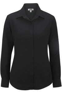 Edwards XXS Ladies' Black Café Batiste Blouse