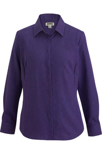 Edwards XXS Ladies' Purple Café Batiste Blouse