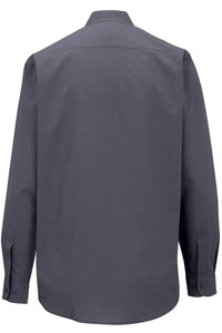 Edwards Ladies' Banded Collar Broadcloth Shirt - Dark Grey