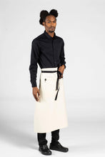 UT Black Collection Ivory Canvas Muse Bistro Apron