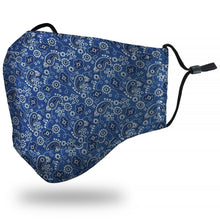 CARDI "Bandana" Blue Face Mask