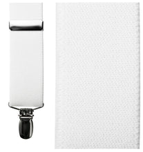 Cardi White "Catania" Suspenders