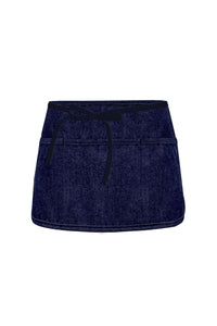 Fame Pre-Washed Denim Waist Apron (3 Pockets)