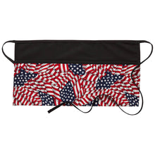 Cardi / DayStar Black American Flag Waist Apron