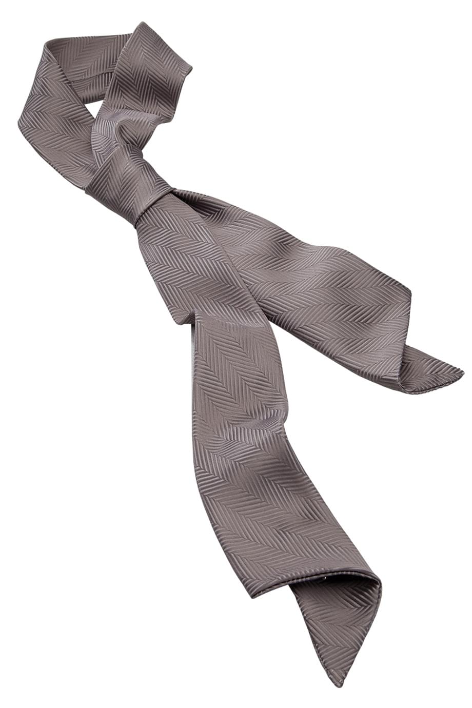 Edwards Titanium Herringbone Neckerchief