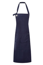 Artisan Collection by Reprime Navy Bib Adjustable Apron (4 Pocket Pouch)