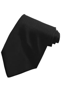 Edwards Black Traditional Width Necktie