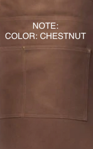 Chestnut Woodland Canvas Series Three Pocket Bib Apron