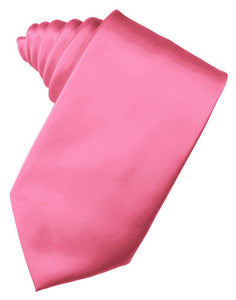 Cardi Bubblegum Luxury Satin Necktie
