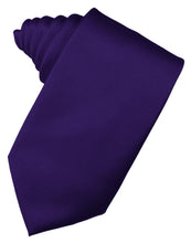 Cardi Purple Luxury Satin Necktie