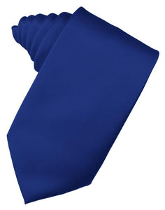 Cardi Royal Blue Luxury Satin Necktie