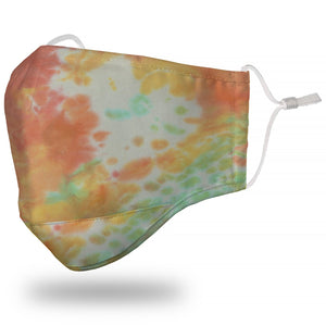 CARDI "Tie-Dyed" Multi-Color Face Mask