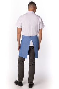 French Blue Medford Bib (3 Pockets)