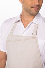 Natural Medford Bib (3 Pockets)