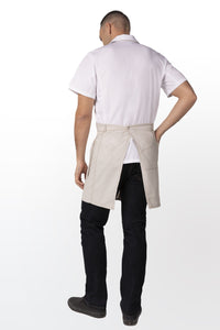 Natural Medford Bib (3 Pockets)