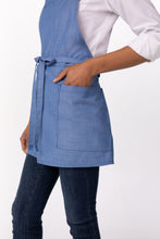 French Blue Medford Short Bib (3 Pockets)