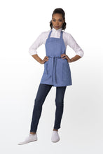 French Blue Medford Short Bib (3 Pockets)