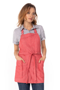 Medford Coral Short Bib (3 Pockets)