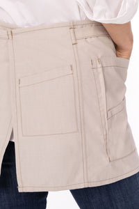 Natural Medford Short Bib (3 Pockets)