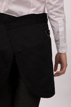 Chef Works Black Largo Half Bistro Apron