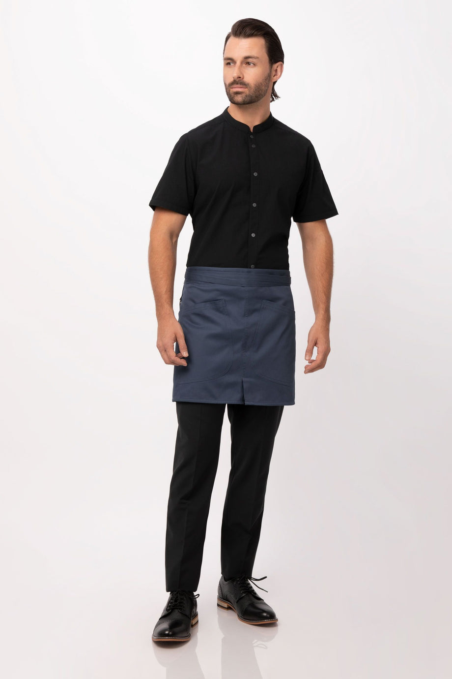 Chef Works Blue Largo Half Bistro Apron