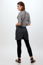 Chef Works Charcoal Largo Half Bistro Apron
