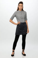 Chef Works Charcoal Largo Half Bistro Apron