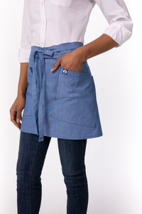 Medford French Blue Half Bistro (3 Pockets)