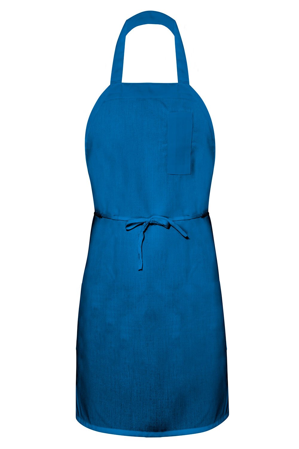 AW Essentials Royal Blue Bib Apron (1 Pencil Pocket)