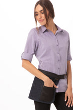 Chef Works Indy Hipster Navy Black Waist Apron