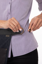 Chef Works Indy Hipster Navy Black Waist Apron