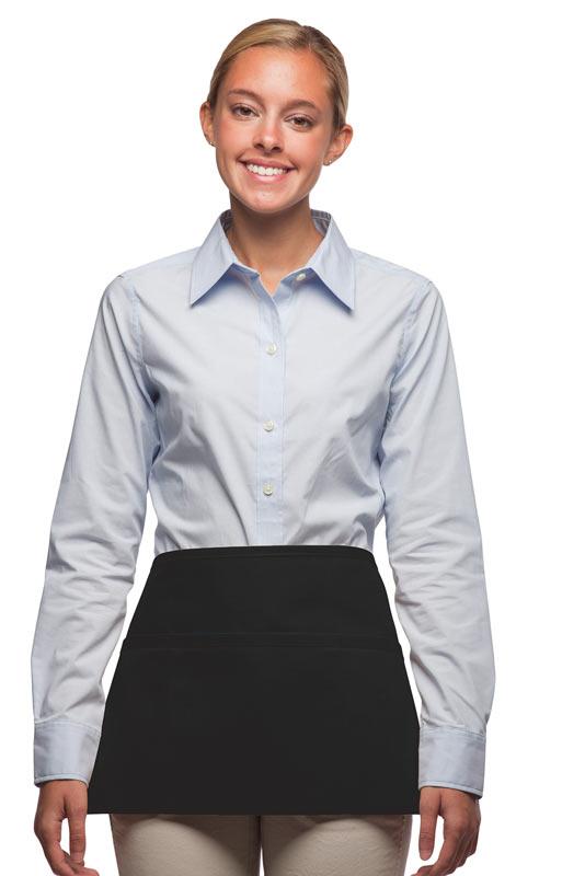 Cardi / DayStar Black Deluxe Waist Apron (3 Pockets)