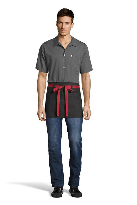 UT Black Collection Black / Red - Beltway Waist Apron (3 Pocket)