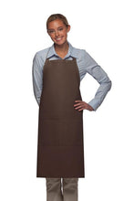 Cardi / DayStar Brown Deluxe Butcher Adjustable Apron (2 Pockets)